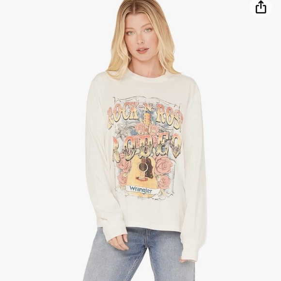 Wrangler Tops - Wrangler Retro Long Sleeve T Medium NWT.